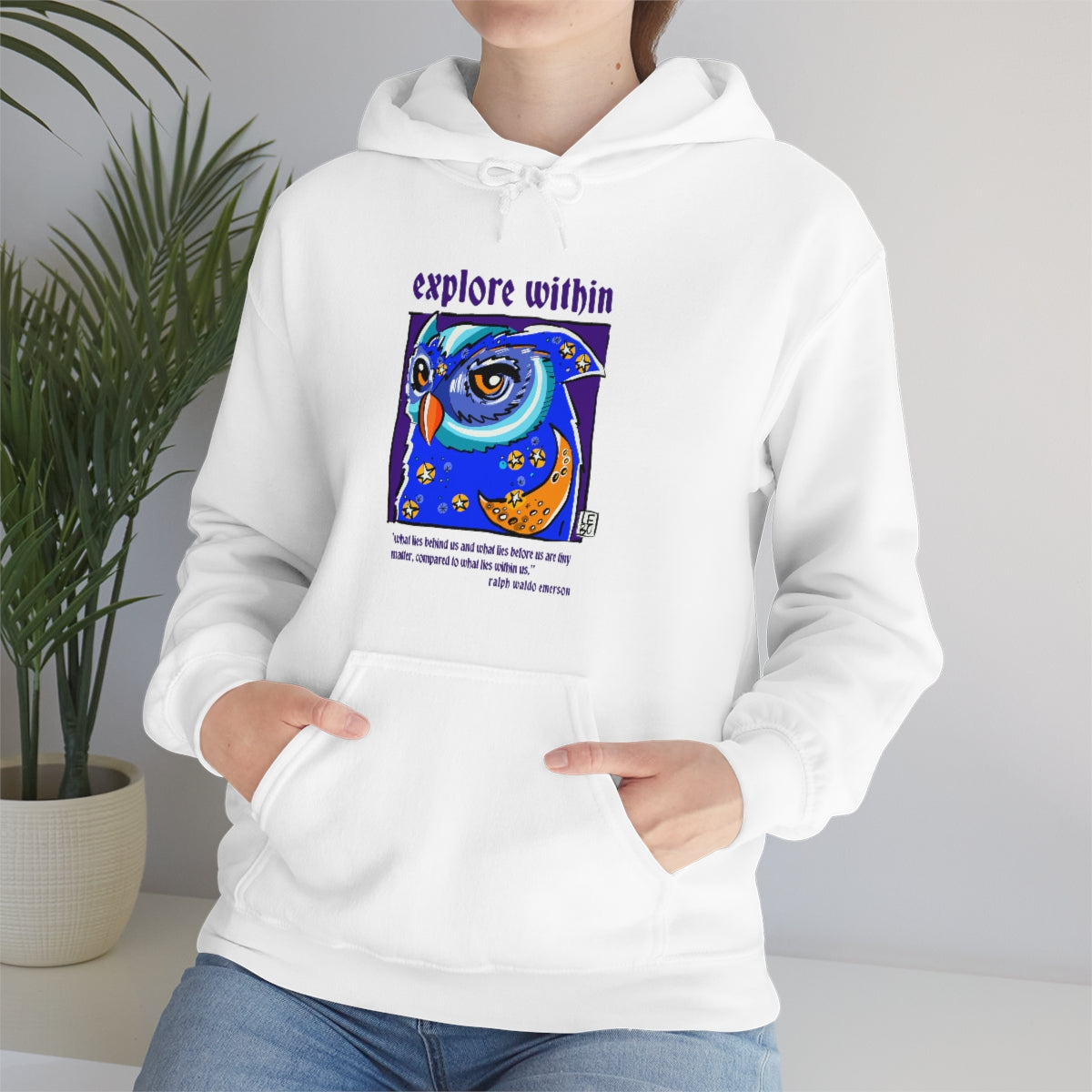 Explore Within  - Lebo Unisex Hooded Sweatshirt